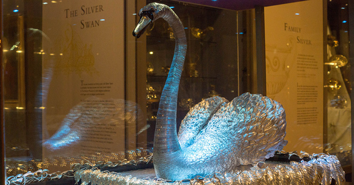 The Silver Swan at The Bowes Museum